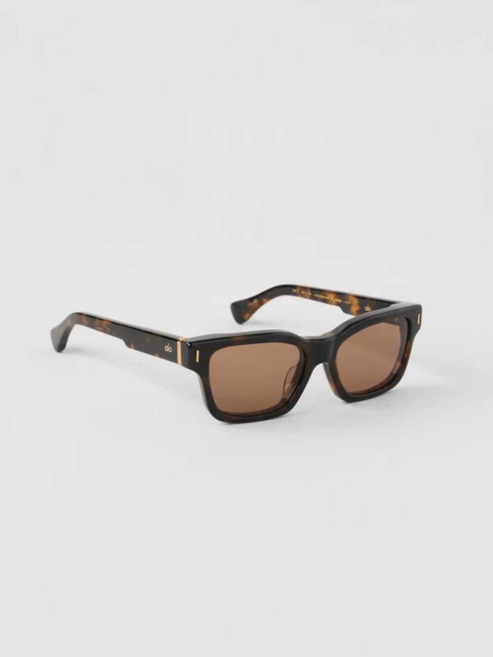 NEW ALO Rectangle Sunglasses in Tortoise
